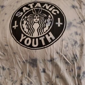 Satanic Youth Tie Dye Tee